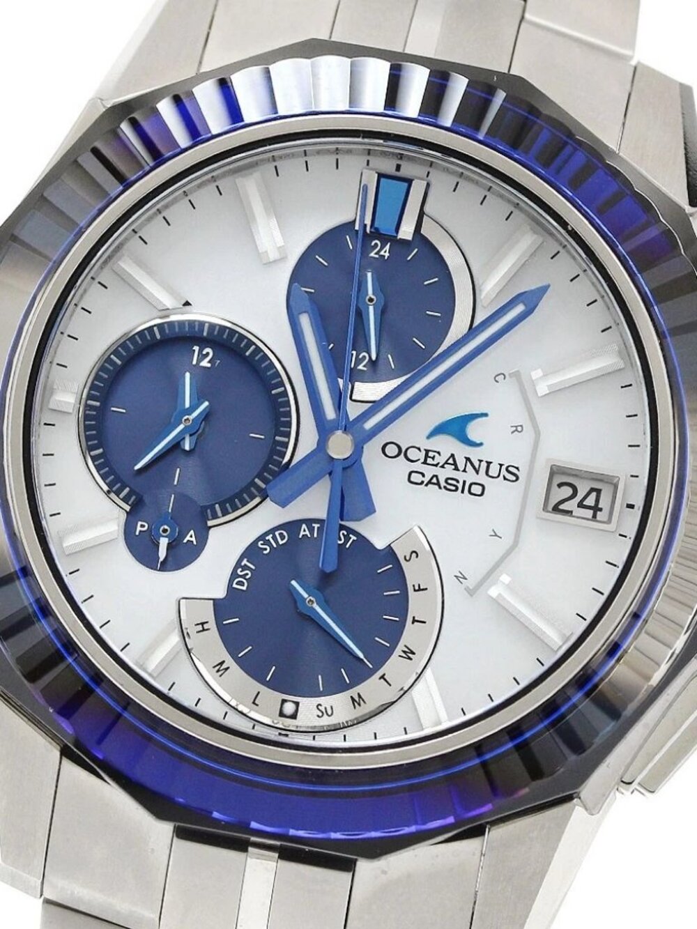 CASIO OCEANUS CASIO WATCH Solar Powered Radio Men's_945120